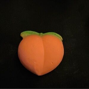 Lush cosmetics Peachy soap from the February 2026 kitchen exclusive box peach